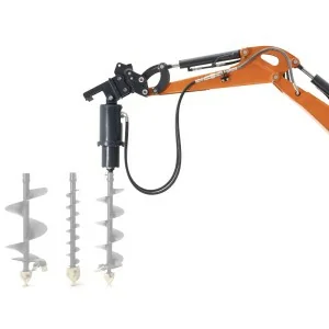 Hydraulic auger for mini-excavators M120 Deleks