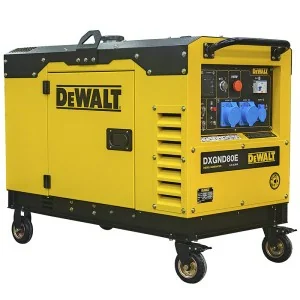 Diesel electric generator with ATS Dewalt DXGND80E 8500 W