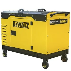 Gerador elétrico a diesel com ATS Dewalt DXGND80E 8500 W