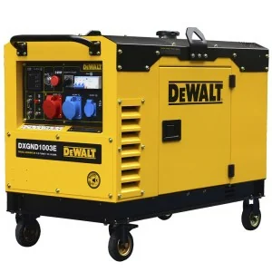 Dual Volt Diesel Electric Generator Dewalt DXGND1003E 8500W