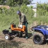 Rachador de lenha Zeppelin motor a gasolina ESASTTR13Z 20 Tn