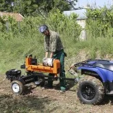 Rachador de lenha Zeppelin motor a gasolina ESASTTR13Z 20 Tn