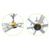 Ventilateur de plafond industriel RhinoAir 1,4 KW