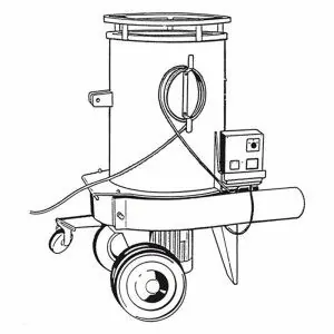 CARAVAGGI TPF 15 650 mm Feldhäcksler Traktor