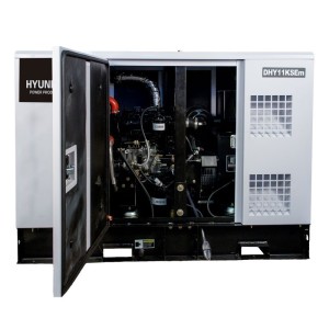 HYUNDAI DHY11KSEM 11KW Soundproof Diesel Generator Set