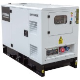 Grupo gerador trifásico Hyundai DHY14KSE 14KVA