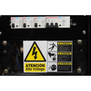 Grupo gerador trifásico Hyundai DHY16KSE 16KVA