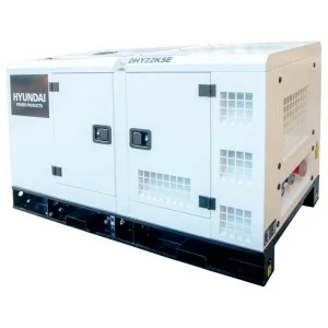 Grupo gerador insonorizado Hyundai DHY22KSE 22KVA