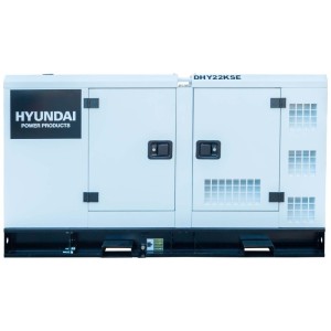 Grupo gerador insonorizado Hyundai DHY22KSE 22KVA