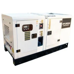 Grupo gerador insonorizado Hyundai DHY22KSE 22KVA