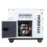 Gerador elétrico a diesel com inversor Hyundai DHY9000SEI 6500W