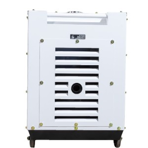 Gerador elétrico a diesel com inversor Hyundai DHY9000SEI 6500W