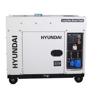 Générateur électrique de secours solaire diesel Hyundai DHY8600SE-LRS 6kW