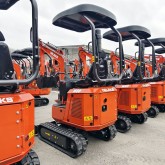 Mini excavator Deleks M80 Briggs&Stratton 13.5 HP engine