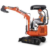 Minibagger Deleks M80 Benzinmotor B&S 13,5 PS