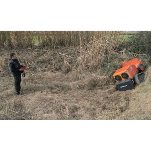 Funkferngesteuerter Mulcher Zeppelin ES71930 Motor B&S 23 PS