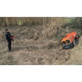 Remote-controlled brush cutter Zeppelin ES71930 B&S 23 HP engine