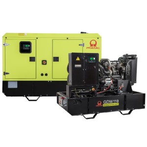 Grupo gerador Pramac GDW110P 110 kVA