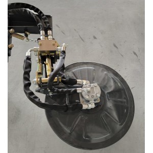 Interfilas con enganche para tractor Dimago