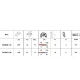 Heavy shredder for DELEKS CERVO tractor 160-180 cm