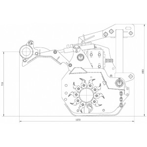 Trituratore forestale per trattore DELEKS GORILLA 150-200 cm
