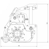 DELEKS GORILLA 150-200 cm Forsthäcksler für Traktoren