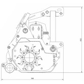 Trituratore forestale per trattore DELEKS GORILLA 150-200 cm