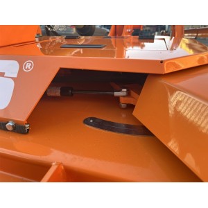 Brushcutter with inter-row disc for tractor Deleks