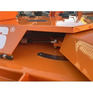 Brushcutter with inter-row disc for tractor Deleks