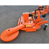 Brushcutter with inter-row disc for tractor Deleks