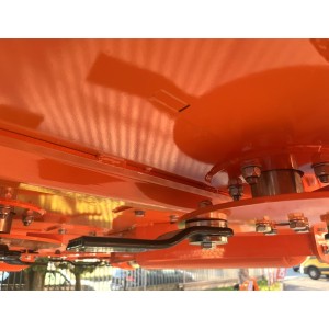 Desbrozadora con disco interfilas para tractor Deleks