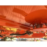 Brushcutter with inter-row disc for tractor Deleks