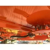 Brushcutter with inter-row disc for tractor Deleks
