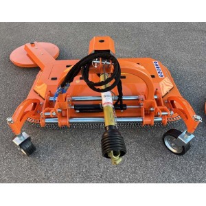 Brushcutter with inter-row disc for tractor Deleks