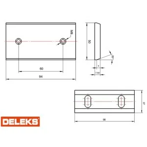 Biotrituradora eléctrica con recogedor Deleks DK-300 220V