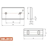 Triturador elétrico com coletor Deleks DK-300 220V