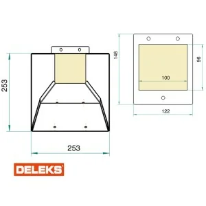 Elektrohäcksler mit Auffangbehälter Deleks DK-300 220V
