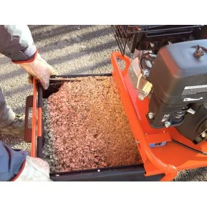Biotrituradora eléctrica con recogedor Deleks DK-300 220V