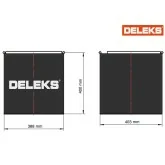 Triturador elétrico com coletor Deleks DK-300 220V