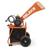 Elektrohäcksler mit Auffangbehälter Deleks DK-300 220V