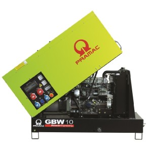 Groupe électrogène triphasé Pramac GBW10P 9,02 kVA