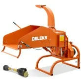Estilhaçador de madeira montado em trator Deleks DK-1200SE