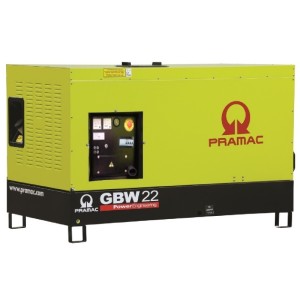 Gruppo elettrogeno trifase Pramac GBW22P 20 kVA