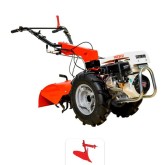 Motorkultivator Roteco Hardy 2+2 mit 5,5-9,5 PS