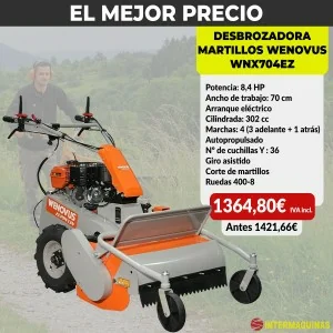 Martelo de corte para escovas Zeppelin Wenovus WNX704EZ