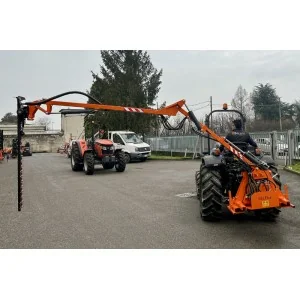 Cortasetos hidráulico para tractor Deleks FALCO/W