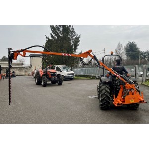 Hydraulic hedge trimmers for tractor Deleks FALCO/W