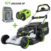 Cortacésped mulching a batería Ego Power LM2236E-SP 55 cm