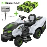 Akku-Rasentraktor Ego Power TR3801E-B 98 cm