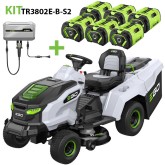 Tracteur tondeuse à batterie Ego Power TR3801E-B 98 cm
